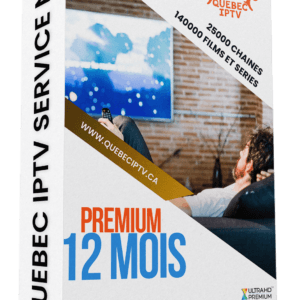 12 Mois Abonnements IPTV Premium