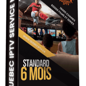 6 Mois Abonnements IPTV Standard